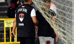 İzmir derbisinde tribün şiddetinin görüntüsü ortaya çıktı