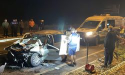 Temizlik aracına çarpan otomobilin sürücüsü hayatını kaybetti