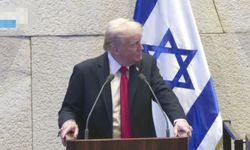Trump, İsrail Meclisi'nde protesto edildi