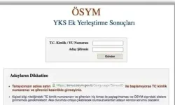 YKS 2025 ek tercih sonuçları açıklandı mı, ne zaman açıklanacak?