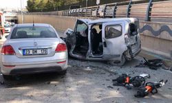 Zincirleme trafik kazasında 1'i ağır 5 kişi yaralandı