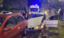 Zincirleme trafik kazası: 5 araç birbirine girdi, 1 kişi yaralandı