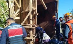 Ahşap yapının çökmesiyle 1 kişi hayatını kaybetti