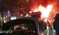 Bangladeş’te art arda patlama: 3 otobüs alev alev yandı