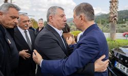 Başkan Tugay, Onur Günay'ın hayır yemeğine katıldı