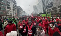 Belçika’da 3 günlük grev ülkeyi felç etti