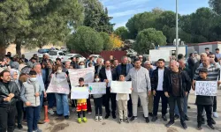 Bucalılar çöp depolama alanına tepki gösterdi