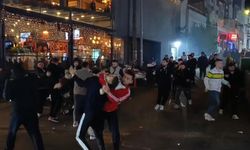Derbi öncesi taraftar kavgası: Ortalık savaş alanına döndü!