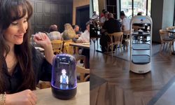 İzmir’de Dönerci Vedat yapay zeka robotu garsonla sipariş alıyor