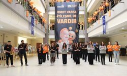 Ege Üniversitesi'nde lösemili çocuklar için farkındalık buluşması