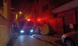 Evini ateşe veren adam intihar etmeye kalkıştı