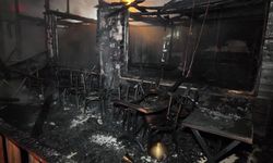Facianın eşiğinden dönüldü: Restoran alevlere teslim oldu
