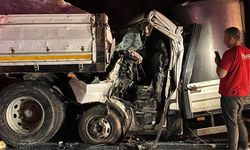 Feci kaza: Süt toplama aracı TIR’a çarptı, sürücü hayatını kaybetti