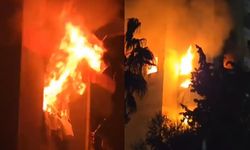 Geceyi korku sardı: Apartmanda patlama ve yangın!