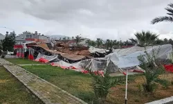 Hortum gece yarısı ortalığı savaş alanına çevirdi