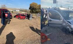 İki aracın çarpıştığı kazada 1 kişi hayatını kaybetti