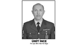 İzmir'e şehit ateşi düştü: İzmir'de ikamet eden Ümit İnce şehit oldu