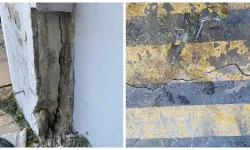 Kabus anlar: Binanın kolonları patladı, zemin kaydı!