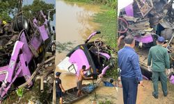 Kamboçya'da otobüs nehre düştü: Çok sayıda ölü ve yaralılar var!