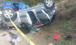 Kontrolden çıkan araç şarampole uçtu: 1 ölü, çok sayıda yaralı var