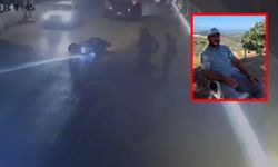 Kaldırıma çıkan motosikletin sürücüsü yola savrularak hayatını kaybetti