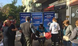 Muğla Büyükşehir'den diyabet farkındalığı için şeker ve tansiyon ölçümü