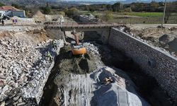 Muğla Büyükşehir'den Yatağan'a 29 milyonluk istinat duvarı yatırımı