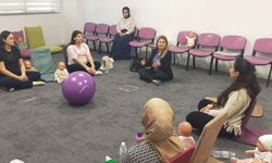 Nazilli'de Gebe Okulu ve Bebek Akademisi eğitimleri sürüyor
