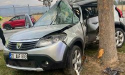Ağaca çarpan otomobil ikiye bölündü: 21 yaşındaki kadın sürücü hayatını kaybetti