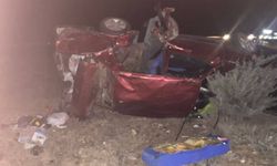 Takla atan otomobilin 21 yaşındaki sürücüsü hayatını kaybetti