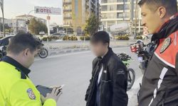 Plaka kapattı, kaçtı, yakalandı... 15 yaşındaki sürücüye rekor ceza!