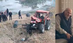 Şarampole yuvarlanan traktörde 81 yaşındaki sürücü hayatını kaybetti