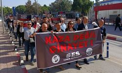 SES İzmir Şubeleri Ali Can için yürüdü: 'Bu bir iş kazası değil, işçi cinayetidir'