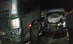 Yola çıkan inek trafiği karıştırdı! Araçlar hurdaya döndü, 2 yaralı