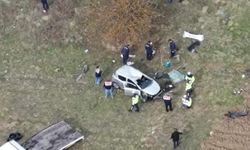 Takla atan otomobilde iki kardeş can verdi