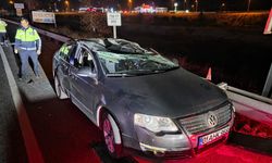 Tır ile çarpışan otomobil sürücüsü hayatını kaybetti