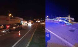 Hafif ticari araç yolda yürüyen şoföre çarptı: 1 ölü