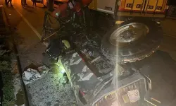 Traktörle TIR'ın çarpıştığı feci kazada acı bilanço: Yaşlı çift hayatını kaybetti