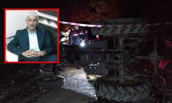Meyve toplamaya giden vatandaş traktörün devrilmesi sonucu hayatını kaybetti