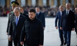 Ukrayna Devlet Başkanı Zelenski, Anıtkabir'i ziyaret etti