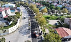 Urla’nın iki caddesi baştan sona yenilendi