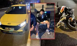 Yayaya çarpıp düşen motosikletlinin üzerinden otomobil geçti: 1 ölü