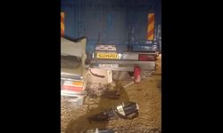 Otomobil park halindeki kamyonete arkadan çarptı: 1 ölü, 2 yaralı