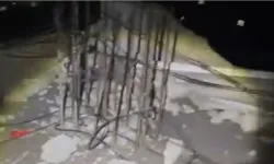 7 katlı apartmana yıldırım isabet etti