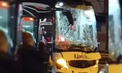 Yürekleri ağza getiren kaza: Otobüs midibüse arkadan çarptı!