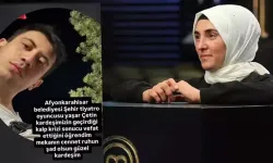 Afyonkarahisar Belediyesi Tiyatro oyuncusu Yaşar Çetin hayatını kaybetti