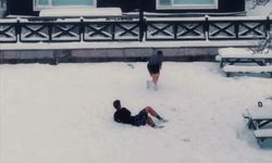 Arda Güler kar altında top oynadı... O anlar beğeni yağmuruna tutuldu