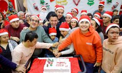 Bayraklı'da özel sporcular yeni yılı umutla karşıladı