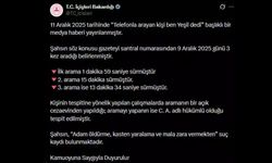 İçişleri Bakanlığı'ndan “Ben Yeşil” iddiasına resmi açıklama geldi