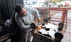 Bodrum'da atıklar, temizlik araç gereçlerine dönüşüyor